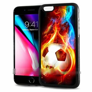 iPhone 14 Plus 14 Pro Max アイフォン プラス プロ マックス サッカーボール 燃える スマホケース アートケース カバー