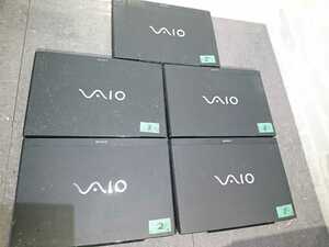 【ジャンク品】管G9 SONY VAIO SVS131B14N ・SVS131G21N CPU core i5-3210M HDD無し、HDDマウント有り、メモリー4GB、バッテリー有り 5台