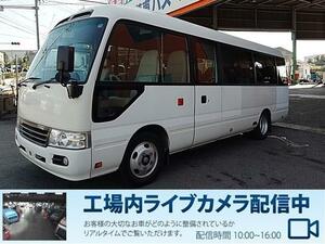 返金保証included:【Busなら朝日Vehicle】◆九州 福岡◆ 2014 Toyota Coaster LXlong turbo Microbus◆業販可◆@vehicle選びドットコム