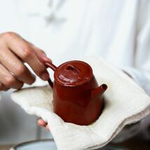 急須　紫砂壷 容量100ml お茶 ティータイム　緑茶　ほうじ茶　中国茶　伝統　おうち時間　食器　ギフト　プレゼント　ポット 母の日wc340_画像2