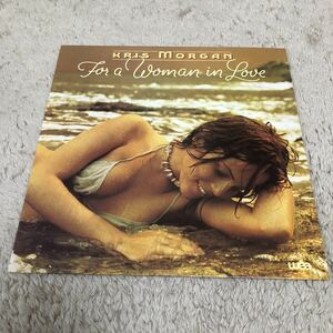 【国内盤】クリスモーガン クリスタルロマンの調べ KRIS MORGAN FOR A WOMAN IN LOVE / LP レコード / P-11015J / ライナー有 / 洋楽