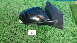 605-M0917e* Renault Megane RS ABA- DZF4R right door mirror black series H24 year 8 pin side mirror 