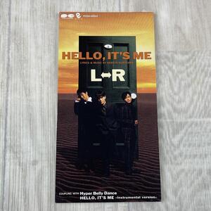 【8cm CD シングル】 L-R/HELLO, IT'S ME/Hyper Belly Dance