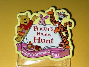 東京ディズニーランド 2000年 プーさんのハニーハント チケットホルダー★パスポートケース パスケース POOH'S Hunny Hunt TDL グッズ