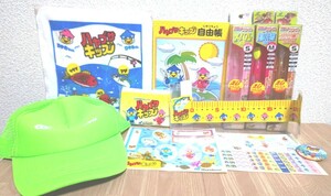 【新品 非売品】　ハヤブサキッズ11点セット　 ☆釣具&帽子&文具セット