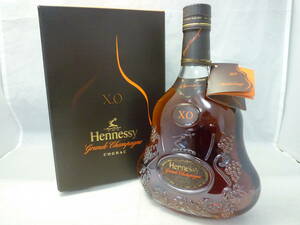 ★古酒祭★〔未開栓〕Hennessy XO ヘネシー XO Grande Champagne グランドシャンパーニュ 40% 700ml コニャック ブランデー 外箱付 保管品