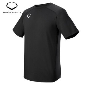 【USA物】Evoshield エボシールド プロチーム トレーニング Tシャツ 野球 練習着 （WTV9701) ブラック サイズM wlwtv9701blackm