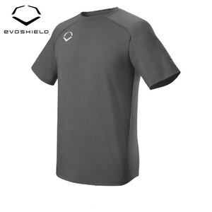 【USA物】Evoshield エボシールド プロチーム トレーニング野球 練習着 （WTV9701) チャコール サイズXL wlwtv9701charcoalxl