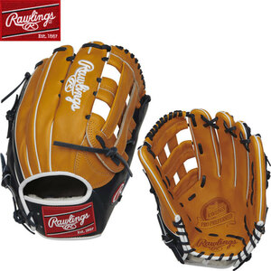 【USA物】Rawlings ローリングス 野球 外野手用 プロプリフアード 硬式 軟式 グローブ 右投げ用 rwpros3039-6tnrhore