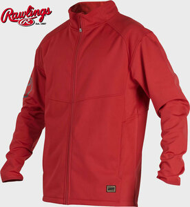 【送料無料】Rawlings ローリングス 野球 Gold Collection Mid Weight Jacket レッド サイズM ジャケット rwgcmw2redm