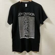 バンドTシャツ Joy division unknown Pleasures黒M_画像1