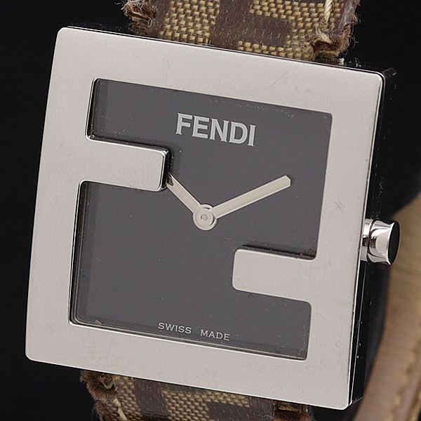 人気爆買い 【電池交換済み】FENDI シルバー 4000L ピンク フェンディ