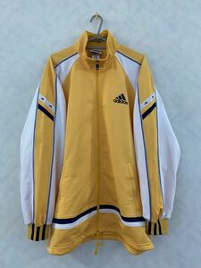 美品 adidas ジャージ サイズL ビンテージ 90s アディダス トラックジャケット ゆるだぼ 古着