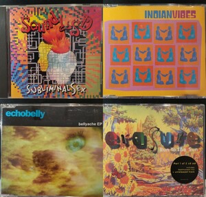 洋楽EP②4タイトル4CD Sound LSD, INDIANVIBES, echobelly, Erasure