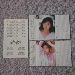 Akiko Ikuina Cassette Index 2 типа набор типов