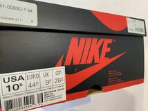 2018 NIKE AIR JORDAN 1 RETRO HIGH OG TURBO GREEN US10.5 美品 555088-311_画像10