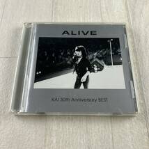 C8 ALIVE KAI 30th Anniversary BEST 甲斐バンド CD_画像1