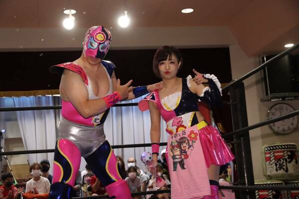 【沖縄プロレス １４周年記念大会】デルフィン＆花園桃花【２０２２年７月１０日 沖縄会館】