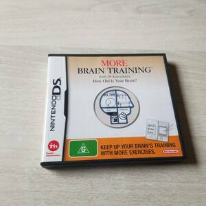 ●DS　MORE BRAIN TRAINING 　 　同梱可能●