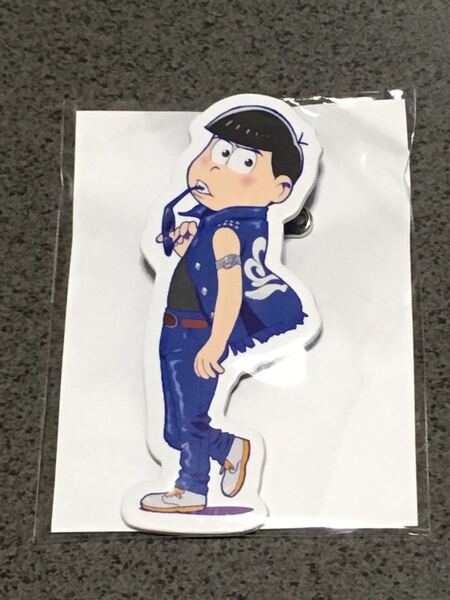 おそ松さん ペーパーダイカットバッジ TGC カラ松 新品未開封