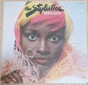 日本盤　レコード　The Stylistics Fabulous　歌詞カード付き