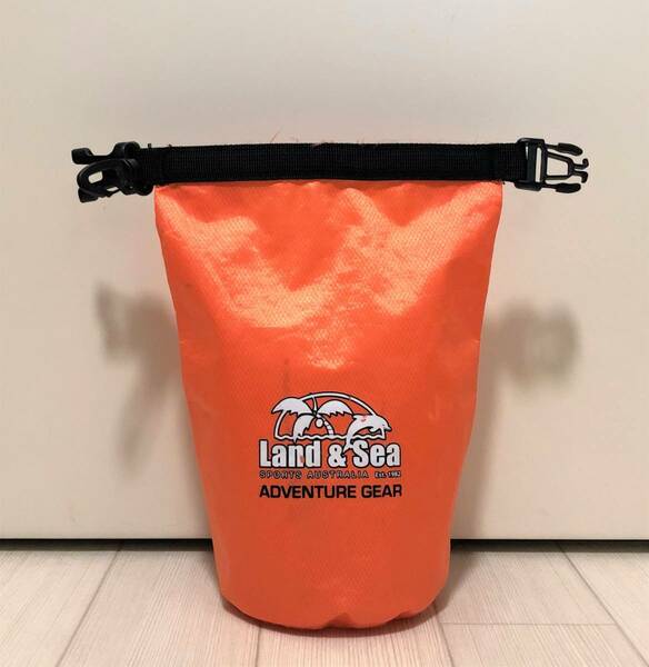 オーストラリア製 Land ＆Sea Water Bag ウォーターバッグ 防水 アウトドアバッグ レジャー オレンジ オーストラリア サーフショップ購入