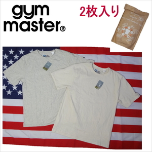 gym master ジムマスター 半袖2枚組 コットンTシャツ G821500 カナダ アメカジ サイズS