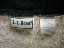 LLBEAN　ボア地トレーナー　ボアジャケット　SIZE S　モックネック長袖ウエア　アウトドアジャケット　キャンプウエア　ブルゾン　09152_画像2