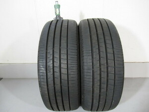 激安即決 中古タイヤ 2本 セットDUNLOP VEURO VE304 205/55R16 91V 2021年製 9分山 アクセラ アテンザ プレマシー アイシス アベンシス 86