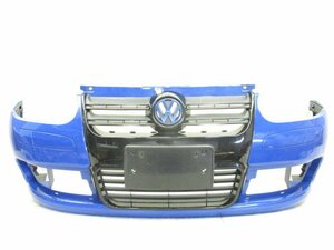 即決あり VW ワーゲン GOLF Ⅳ ゴルフ4 1J 社外 フロント バンパー グリル セット ブルー (B030139)