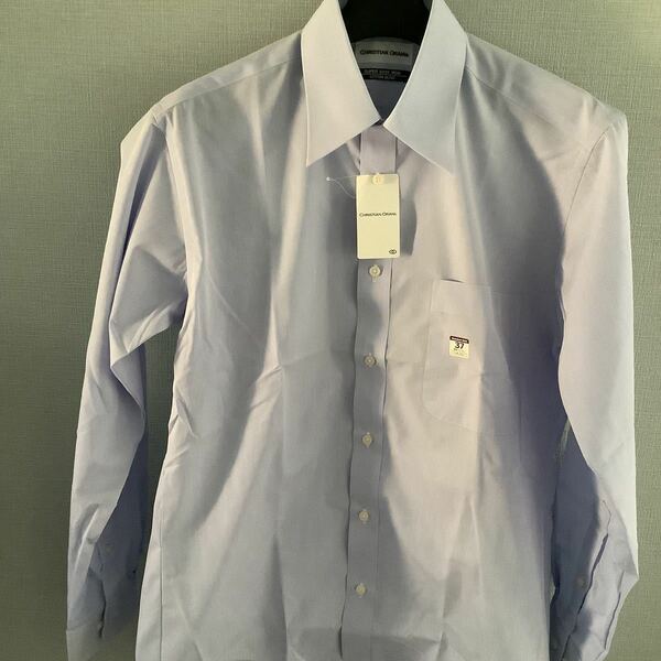 新品　メンズ　ワイシャツ SHIRTS 長袖シャツ Sサイズ　首周り37cm スーパーイージーアイロン
