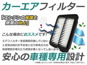 送料無料 エアクリーナー スズキ エブリイ EVERY EBD-DA64V 互換 純正品番 ( 13780-68H00 ) エアフィルター 純正交換用 DIY