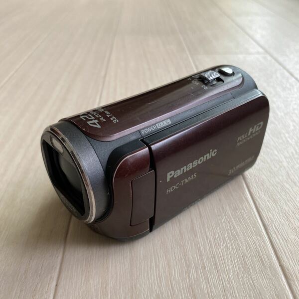 ●難あり Panasonic HDC-TM45 FULL HD パナソニック デジタルビデオカメラ V183
