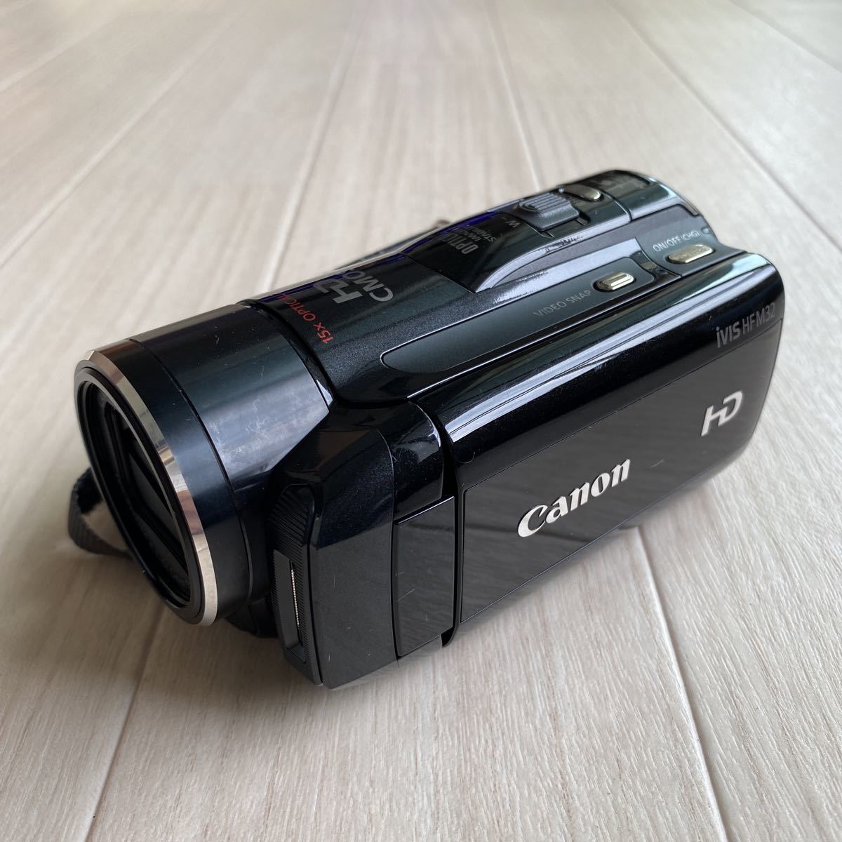 Canon デジタルビデオカメラ iVIS HF M52 ブラック 光学10倍ズーム
