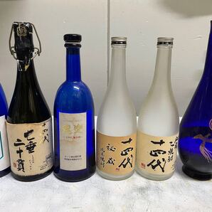レア日本酒空瓶 6本 中身無い空瓶 中はもちろん無洗浄です