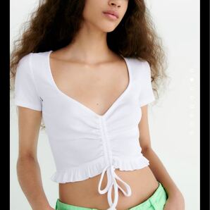 ZARA/ファンタジーサイドデザイントップス