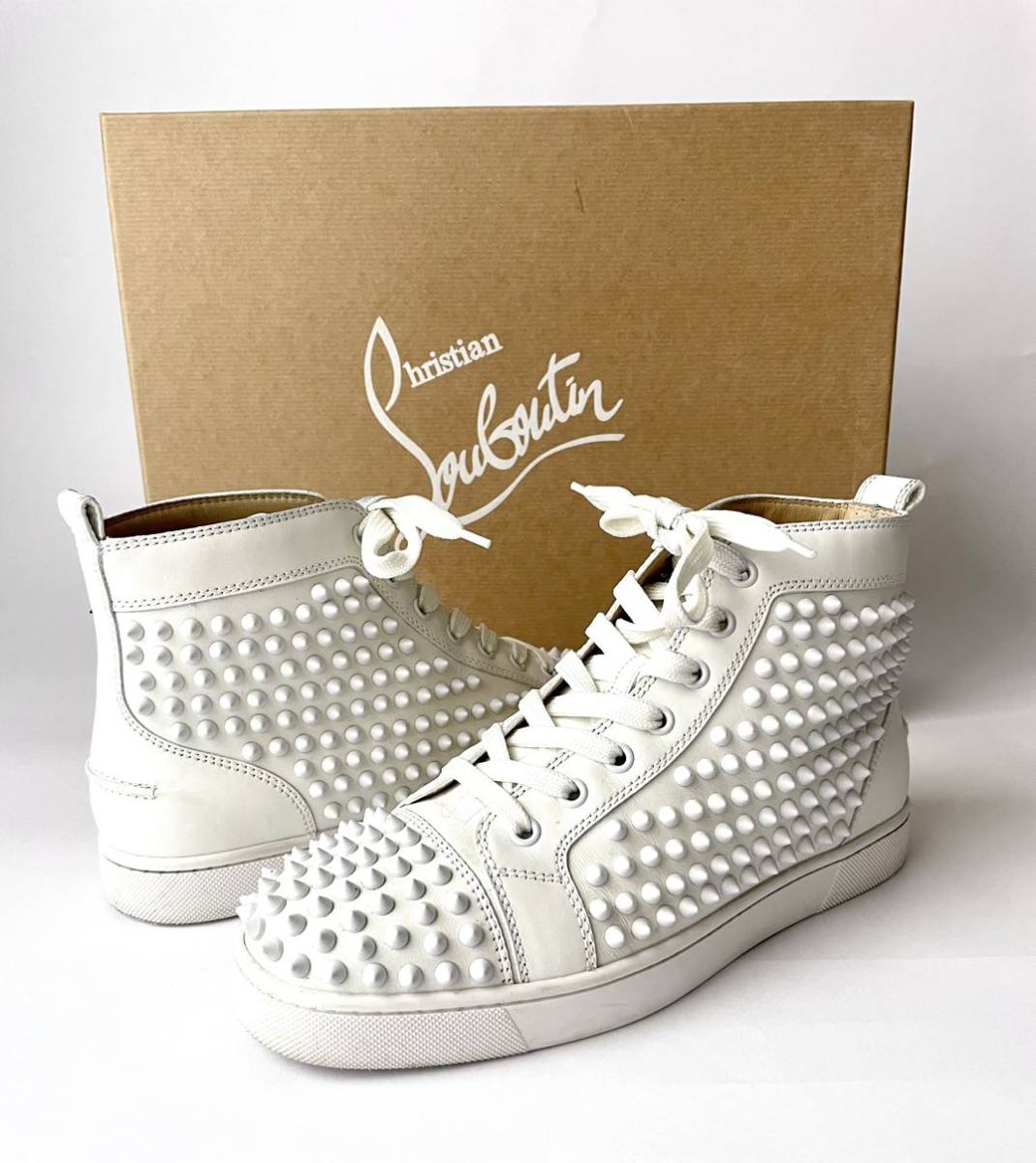 ヤフオク! -「☆ louboutin ルブタン louis スパイクスタッズ ...