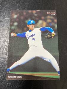 カルビープロ野球チップス2000 チェックリスト-04 松坂大輔 西武ライオンズ