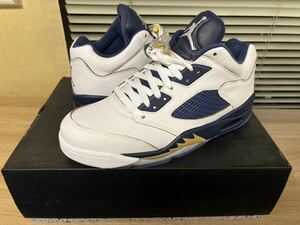 NIKE AIR JORDAN 5 RETRO LOW DUNK FROM ABOVEナイキ エアジョーダン5 レトロ ロー 激レア27.5 新品未使用　819171-135