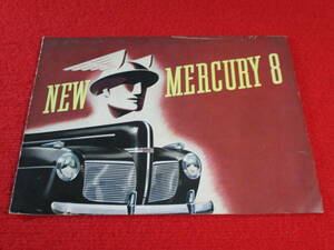 ^ FORD MERCURY 1940 Showa era 15 large size catalog ^