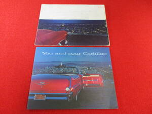 ** GM CADILLAC 1957 Showa era 32 large size catalog envelope attaching ① **