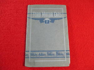 000 FORD MODEL T 1909 Meiji 42 catalog service book 000