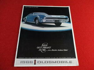# GM OLDSMOBILE 1966 Showa era 41 large size catalog #