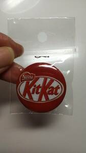 キットカット KitKat 缶バッジ 缶バッチ 新品