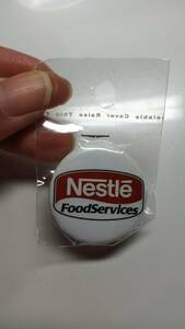 ネッスル Nestl ロゴ 缶バッジ 缶バッチ 新品