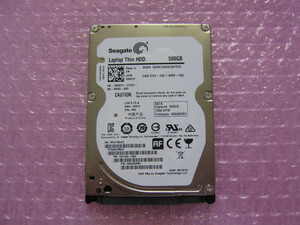 SEAGATE (ST500LM021) 500GB 7200回転 32Mバッファ SATA600対応 ★高性能7mm厚 使用6707時間★