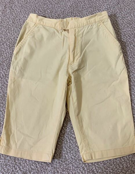 パンツ　ズボン　子供服　110サイズ　薄い黄色