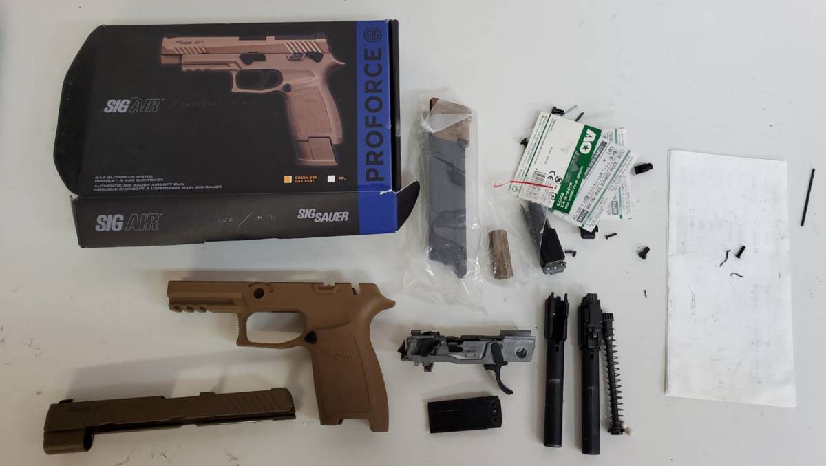 ゲンテン公式 実物 シグ SIG SAUER M4 1913 フォールディング ストック