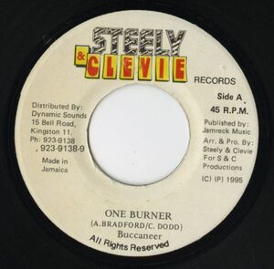 【レゲエ 7インチ】Buccaneer - One Burner / Version [Steely & Clevie Records]