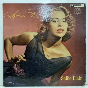 ●即決VOCAL LP Sallie Blair / Squeeze Me bcp6009 jv3056 米オリジナル、Dg エンブレム Mono Pat刻 サリー・ブレア